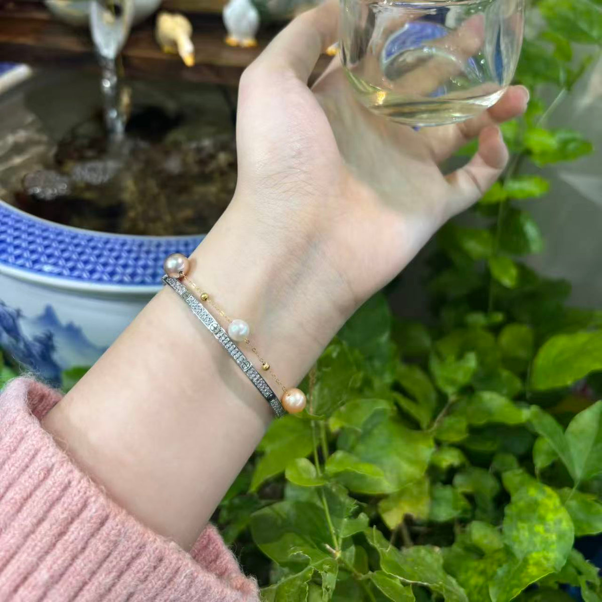 Natural Pearl Bracelet