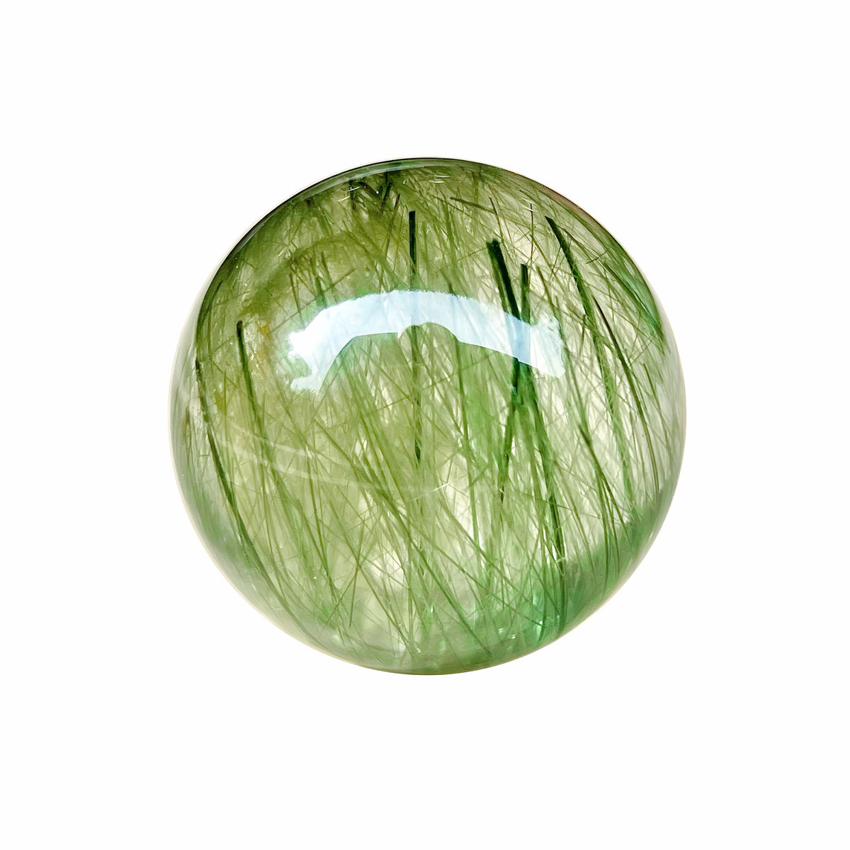 G – Green Rutilated Quartz 绿发晶