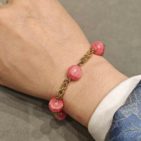 Rhodochrosite Bracelet
