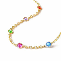 Multi-Gem Bracelet