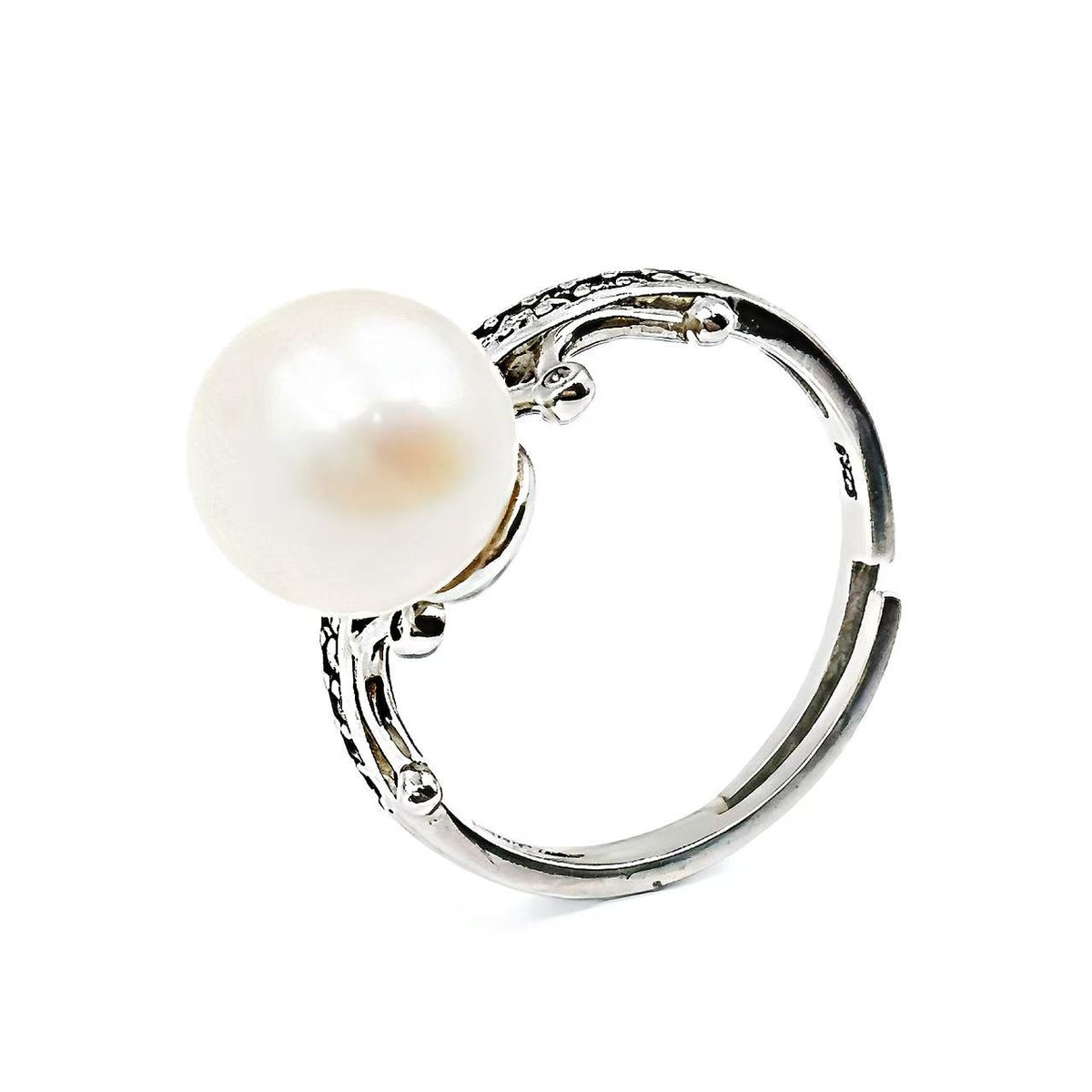 Natural White Pearl Ring