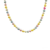 Colored Pearl Necklace