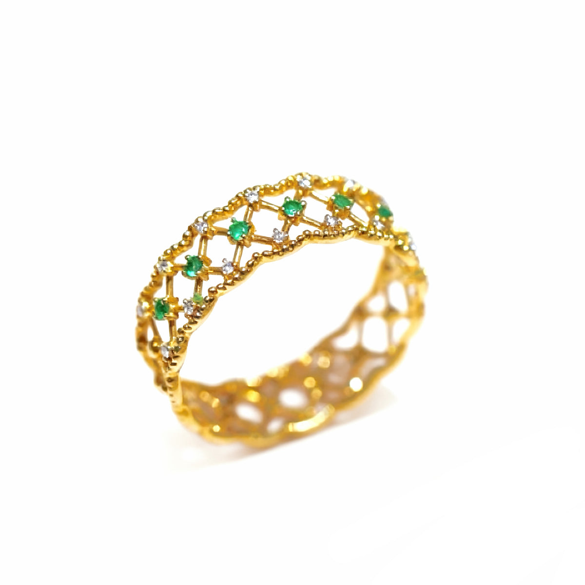 Gemstone & Diamond Ring