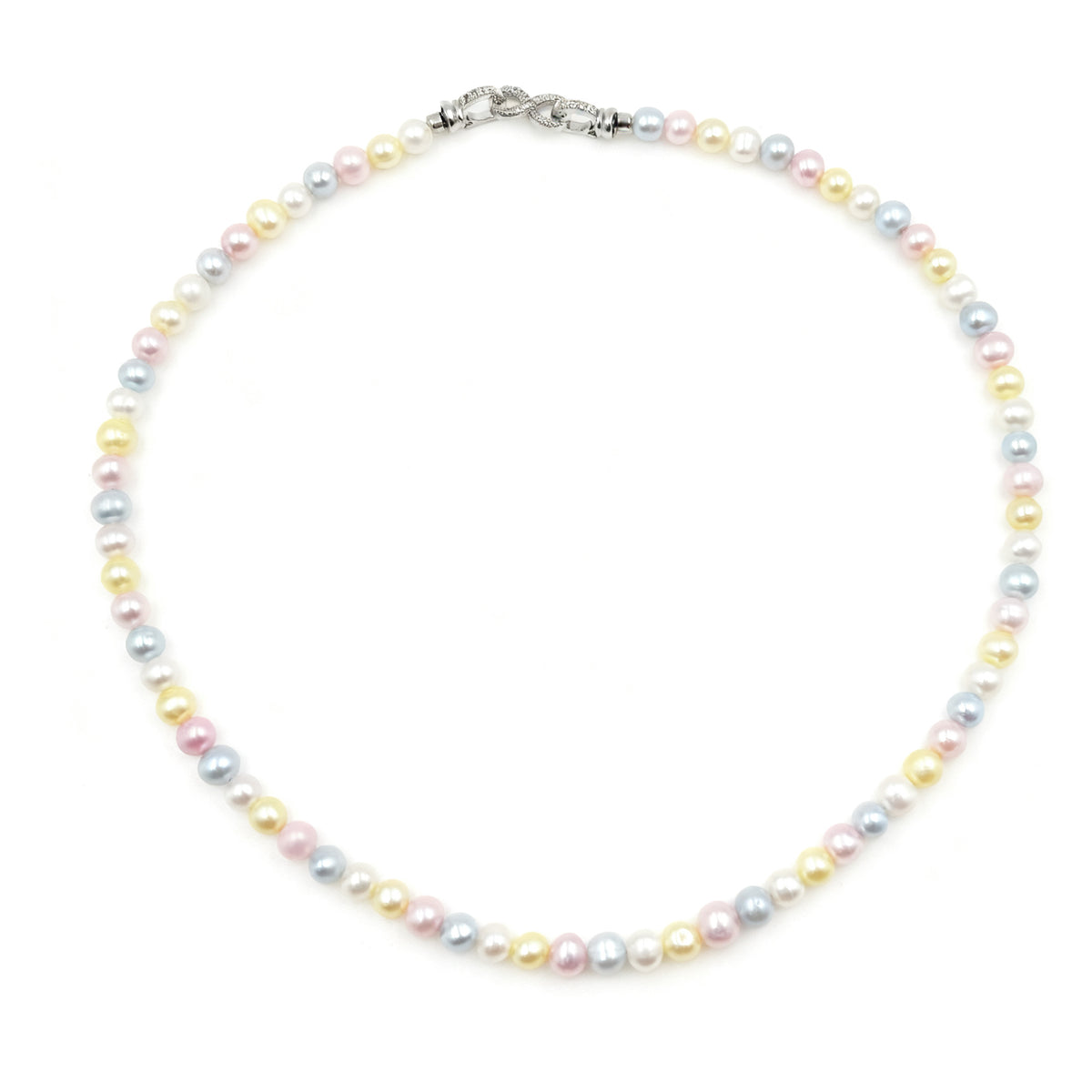 Colored Pearl Necklace
